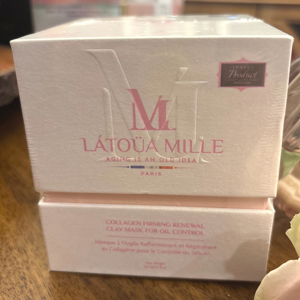 LATOÜA MILLE Collagen Firming Renewal Clay Mask Oil Control 50 ml NIB‎ Sealed